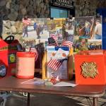 VFW Post 1949 had these donation boxes out over the weekend to collect funds for Veterans Day. Photo by Ray Miller-Still