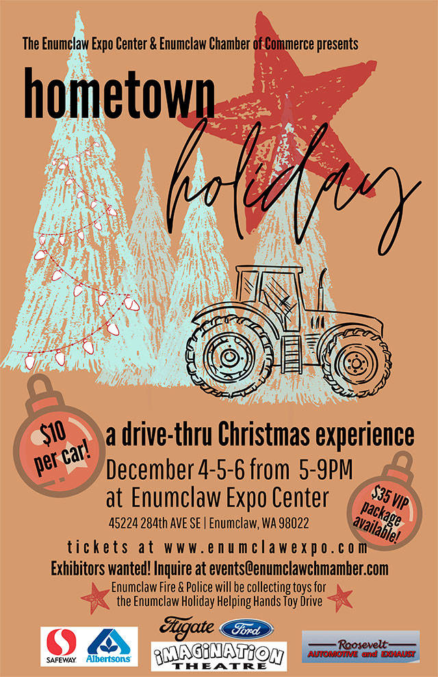 Hometown holiday poster