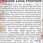 Matilda Peterson
