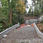 The current Enumclaw section of the Foothills Trail ends at the historic Boise Creek Bridge. That will be the end of the line until a bridge across the White River is added, a step not expected until perhaps 2023. Photo by Kevin Hanson