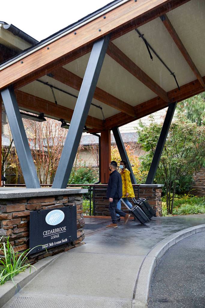 Cedarbrook Lodge offers the perfect staycation getaway, equipped with a spa and 18 acres of grounds to explore.