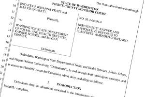 A lawsuit is accusing the Rainier School of medical neglect leading to the death of a client. The facility has since denied these allegations.