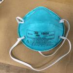 An example of a fake N95 mask, which according to experts looks, feels, and breathes like a real mask would. Courtesy photo