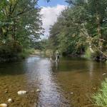 A portion of the South Prairie Creek, which recently received updates to its flood thresholds. Photo courtesy the Puget Sound Estuary Program