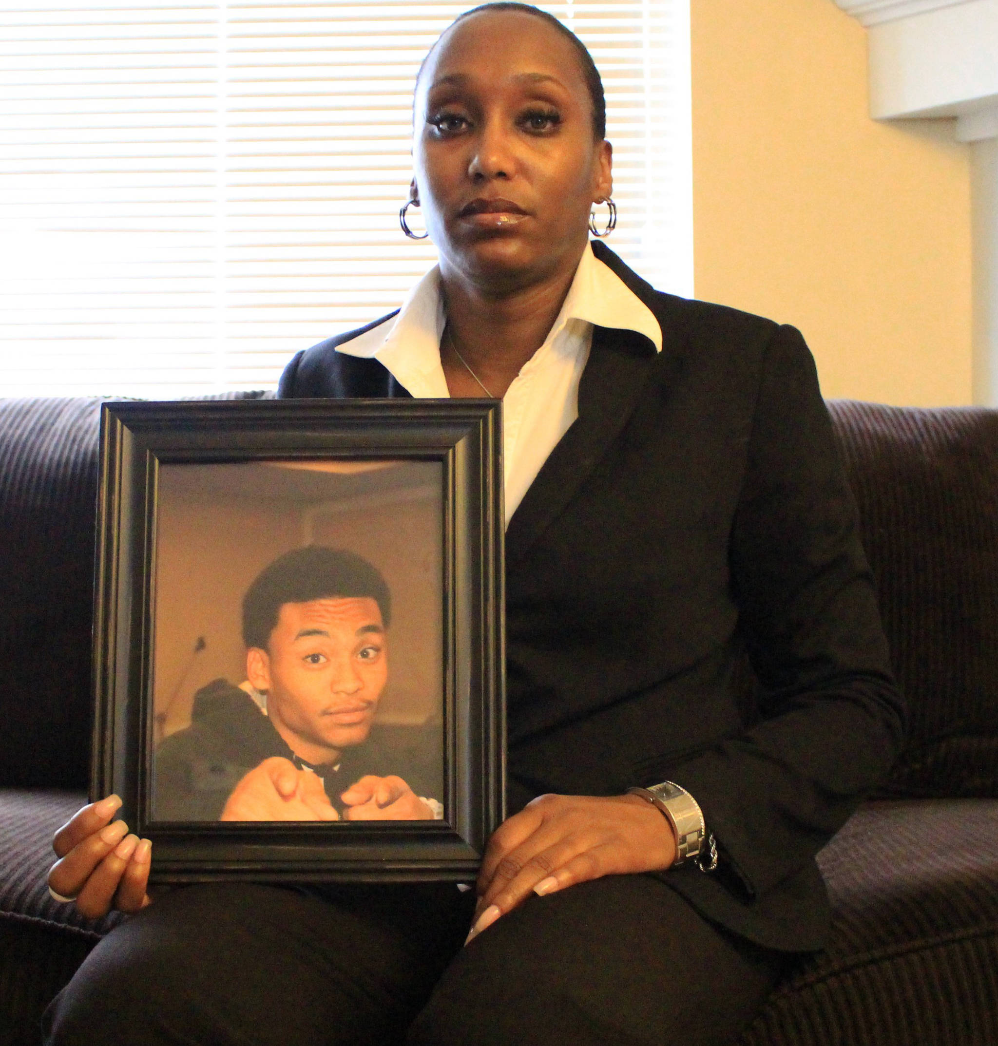 Shalisa Hayess son, Billy Ray, was shot and killed in August 2011 leaving a party in Tacoma. He was 17 years old. COURTESY PHOTO, Shalisa Hayes/State Department of Commerce