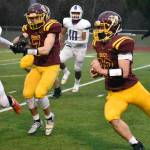 White River's Friday night victory over the visiting Washington Patriots was sparked by a ground attack. Photo by Kevin Hanson