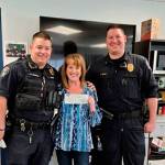 Pictured is Commander Tim Floyd, Anne Gannom of COUNTRY Financial, and Commander Tony Ryan. Submitted photo