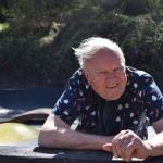 John Hillding at the site of the Bacon and Eggs skatepark, which he designed. The Wilkeson skatepark came about from a state grant, Grindline Skateparks, organizing by Hillding and city leaders, and a lot of volunteers. Photo by Alex Bruell