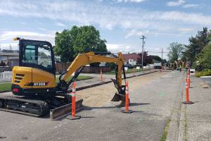 The city of Enumclaw often applies for grants to repair or maintain local roads. Unfortunately, grants are going to be harder to come by as the city's valuation continues to climb. Photo by Ray Miller-Still