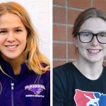 Payton Stroud and Claire DiCugno. Submitted photos