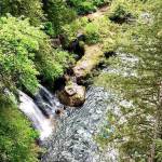 The Enumclaw Fire Department posted this picture of the Green River on Saturday in a Facebook post about the recovery of a swimmer who died Friday while trying to rescue his girlfriend who had also gone in the water.