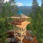 A lookout tower, similar to the one shown here, could be in pace for August hikers on Mount Peak. Courtesy image