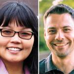 King County Councilmember Reagan Dunn and his challengers, Kim-Khanh Van, Chris Franco, and Ubax Gardheere. Courtesy photos