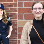 Local student Daisy Roberts and Charlotte Miller will be leaving for Germany this August. Courtesy photo/photo by Ray Miller-Still