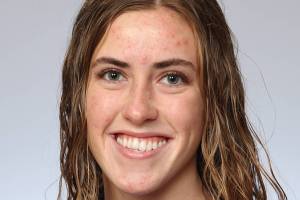 PHOTO COURTESY LUTHER COLLEGE ATHLETICS
Margaret Petellin, a 2020 Enumclaw High graduate, earned her first varsity letter as a member of the Luther College swim and dive team.