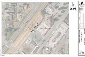 This map of the proposed location of Buckley's outdoor multi-sport facility comes from the Washington Recreation and Conservation Office and the City of Buckley.