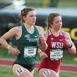 PHOTOS BY LARRY LAWSON/PSU
Following standout careers at Enumclaw High, Hunter Storm (left) and Sam Lingwall headed south to compete for the Portland State Vikings.