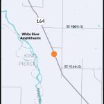 This map, provided by the Washington Department of Transportation, shows the area that will be affected by the SR 164 closure.