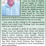 Leon Leonard Wickizer