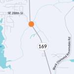 This graphic by the Washington State Department of Transportation indicates where crews will be working on a new bridge and culvert removal on Ravensdale creek.