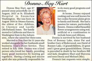 Donna May Hart