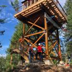 The completed tower still needs to be checked by King County before opening to the public. Courtesy photo