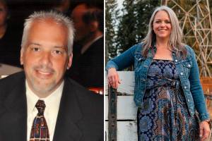 Trish Stallard and Glen Yadon.