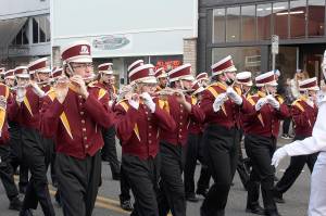 The Buckley community had a blast last Friday when the homecoming parade, including Queen Makenzie Baker and King Aiden Bartlett, marched down Main Street. However, this year was a bit difference, as the dance was organized privately and was held in Enumclaw. Photos by Ray Miller-Still