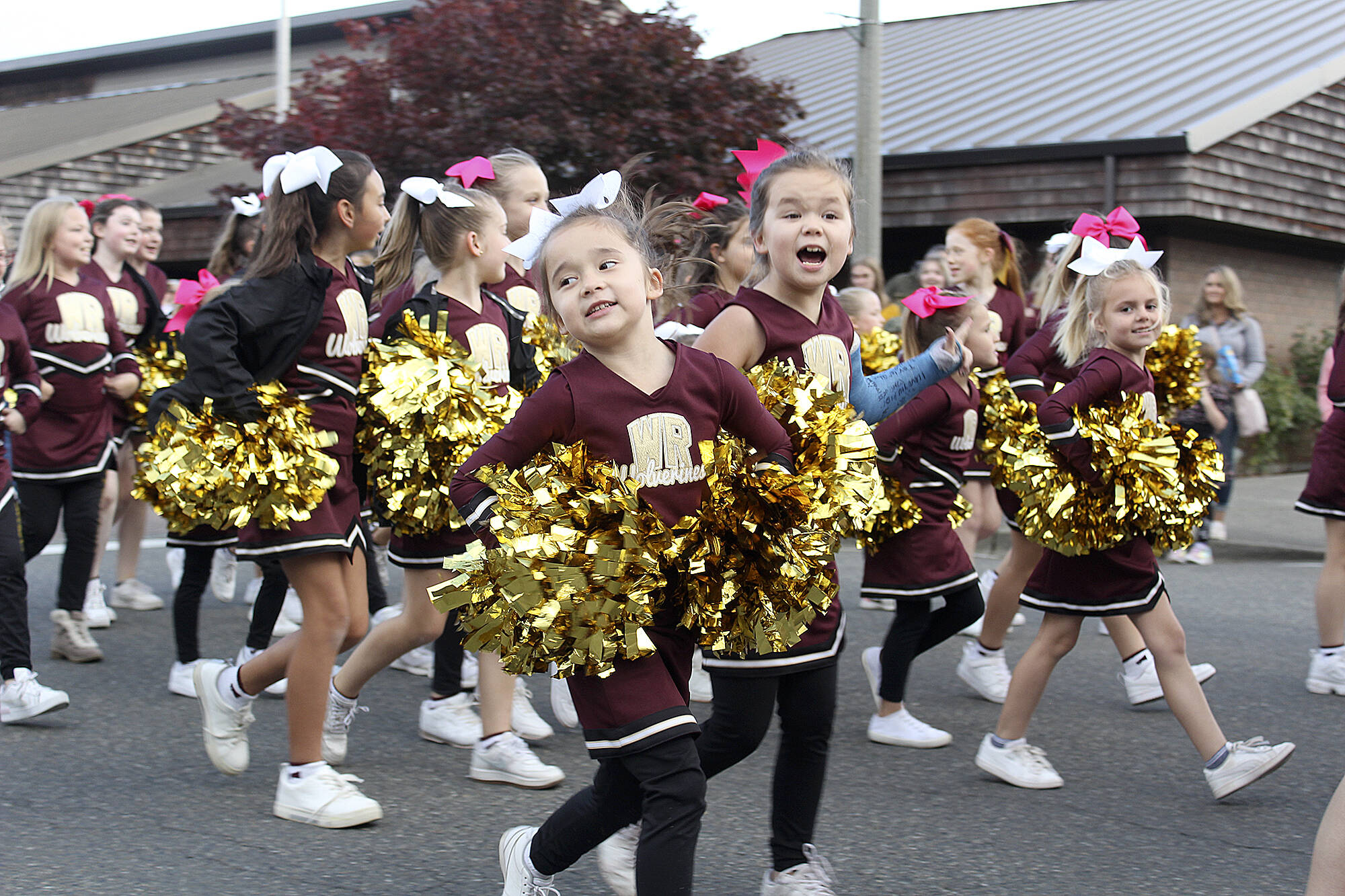 The Buckley community had a blast last Friday when the homecoming parade, including Queen Makenzie Baker and King Aiden Bartlett, ​marched down Main Street. However, this year was a bit difference, as the dance was organized privately and was held in Enumclaw. Photos by Ray Miller-Stil