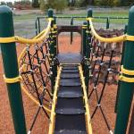 A view down Foothills Elementarys new playground. Photo by Alex Bruell