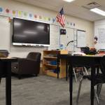 One of the new classrooms at Foothills Elementary. Photo by Alex Bruell