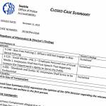 A 2019 Office of Police Accountability report stating that former Seattle Police Officer, and current Buckley City Council member Ron Smith engaged in biased-based policing through the use of his personal social media account.