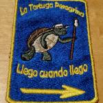 La Tortuga patch made by Katie Peet.