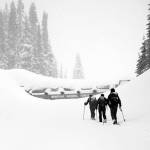 According to the Washington State Department of Transportation, it takes around 3,000 hours for snow crews to clear two billion cubic yards of snow to re-open the passes every year. Photo courtesy WSDOT