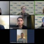 The Washington State Redistricting Commission held a public meeting over Zoom on Monday night to draw the final legislative and congressional district boundaries. Most of the five-hour session was spent in caucus meetings, which were unavailable to the viewing public. (Washington State Redistricting Commission)