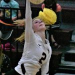 Elle Thomas was a force at the net all season for White River and was honored by league coaches as a first team all-league selection.