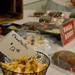 Perhaps only in the Pacific Northwest does a bake sale include fresh Chanterelle mushrooms. Photo by Alex Bruell