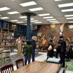 Customers visit The Game Vault during its Friday evening opening.