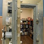 True to its name and history as a former bank, the vaults in The Game Vault are used to store games for rent and places to sit down and play.