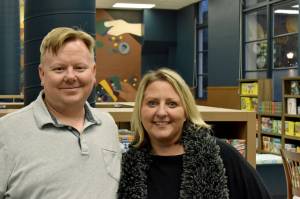 Chad and Jan Martinell are the owners of one of Cole Streets newest businesses, The Game Vault.