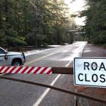 This photo, shared by the National Park Service, shows the north boundary gate along SR 410 which is close to the intersection with Crystal Mountain Boulevard.