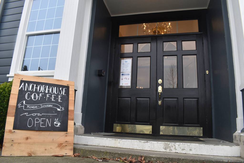 The view from Main Street looking into Anchor House.