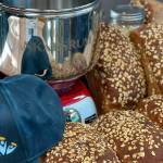 Bakers for Community Loaves make one kind of loaf — honey oat sandwich loaves — to provide recipients with a nutrient-dense bread for their meals. Courtesy photo Community Loaves