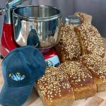Bakers for Community Loaves make one kind of loaf  honey oat sandwich loaves  to provide recipients with a nutrient-dense bread for their meals. Courtesy photo Community Loaves