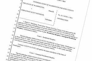 Johnathan Scott Hanshaw's last known address was in Enumclaw.