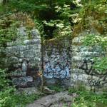 PHOTOS BY KEVIN HANSON
Most visitors to the Melmont Ghost Town trail park at a Pierce County entrance. Along the way, hikers discover a former dynamite shed and the standing remains of the Melmont school. The trail leads guests under the towering Fairfax Bridge.
