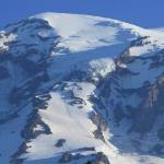 The Kautz Glacier, as seen from Paradise. Image courtesy the National Park Service