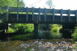 A 2016 photo of the Newaukum Creek Bridge. Photo courtesy King County