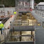 The Mud Mountain Dam Fish Passage facility can handle hundreds of thousands of fish during peak run years. It was updated in 2021, but might get $10.6 million next year for repairs and upgrades. Image courtesy Army Corps of Engineers
