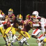 Emmit Otero, No. 31, was named top runningback at a summer Central Washington University football camp. File photo by Kevin Hanson